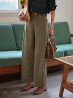 Barrel-Leg Trousers