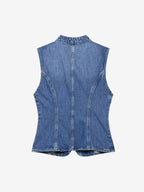 Gilet à col montant style Napoléonien