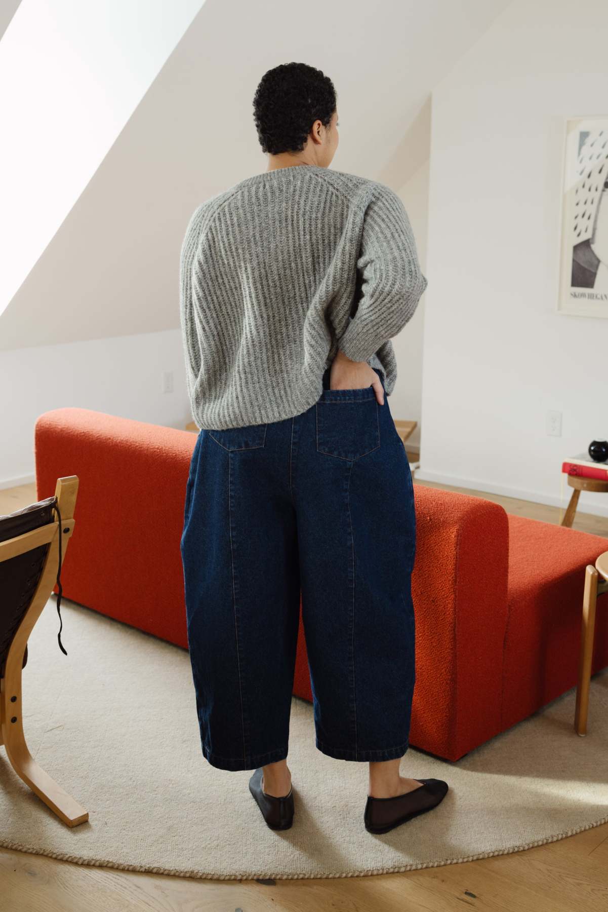 Cotton Blend Track Pants with Side Stripes - Comfortable Wide Leg Joggers for Casual Wear