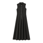 Sleeveless Fitted Maxi Dress