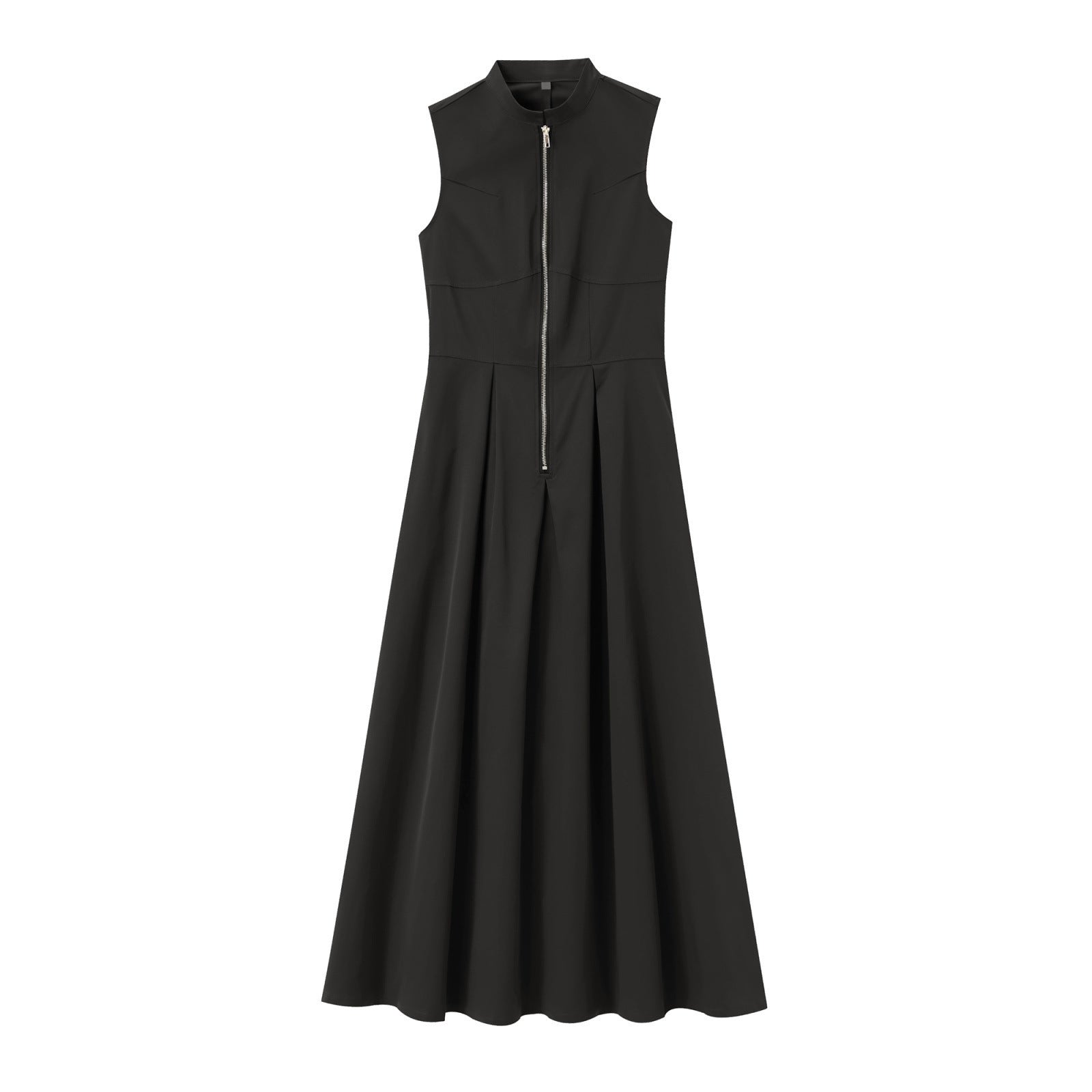 Ärmelloses figurbetontes Maxikleid