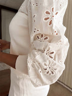 Ruffled Top Shorts Set