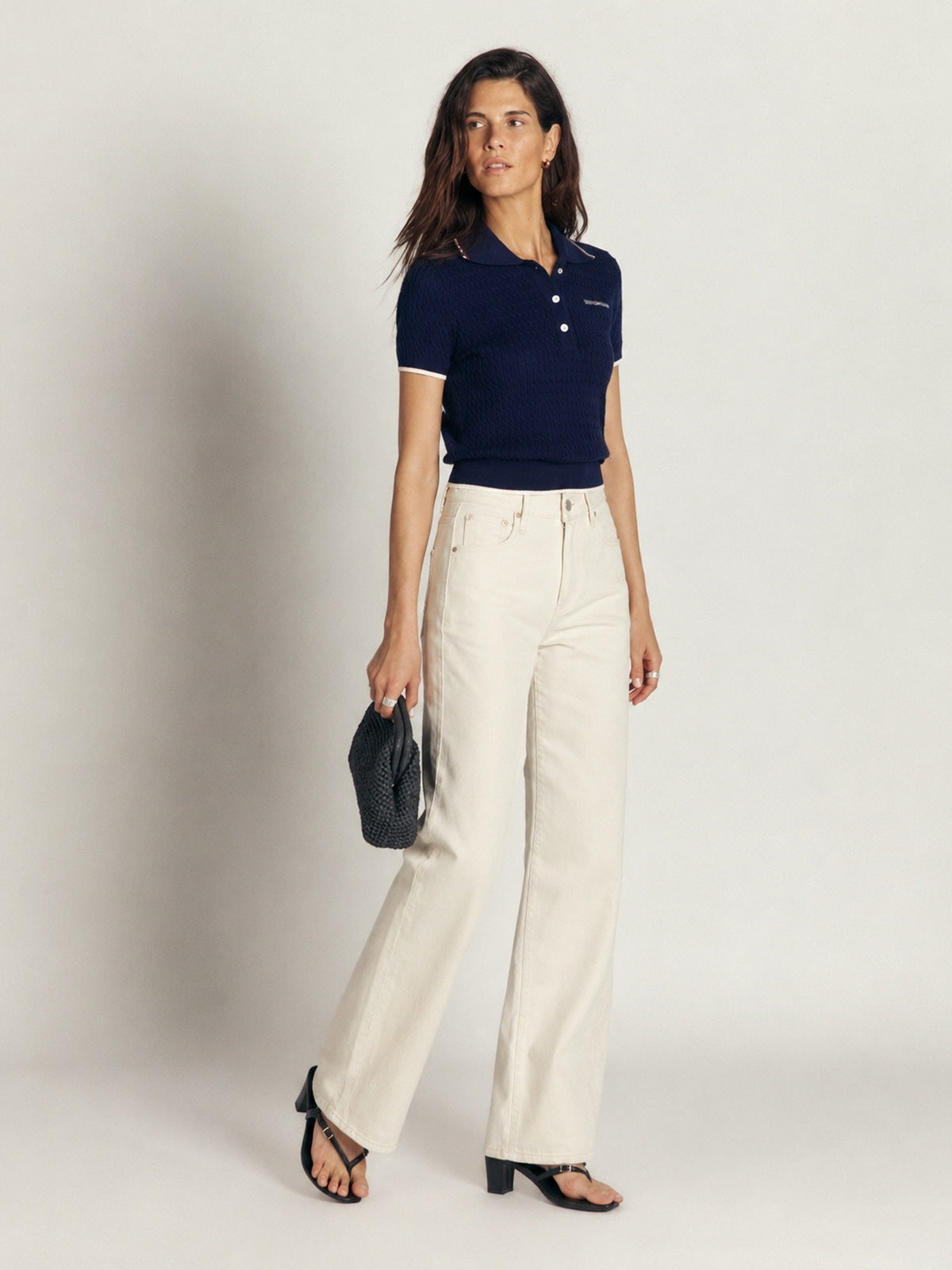 High-Rise Wide-Leg Jeans