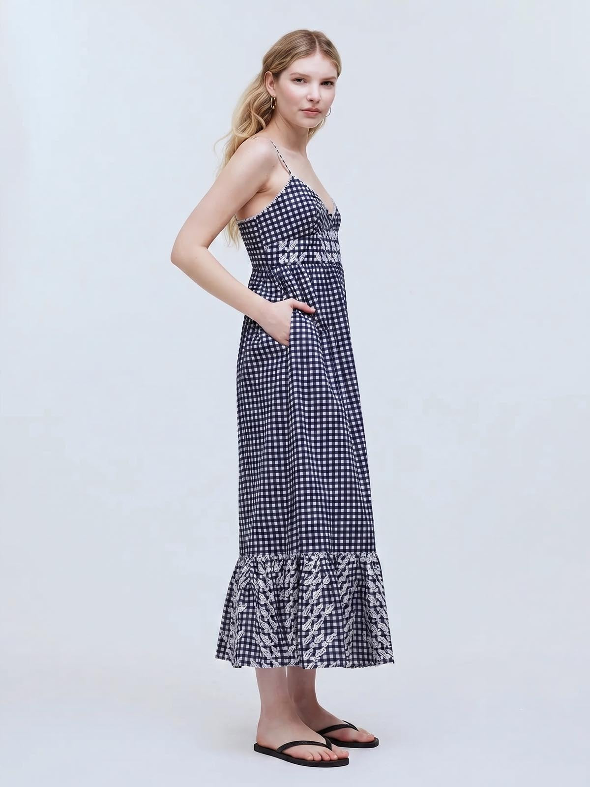 Plaid Print Sundress