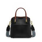 Soft Cowhide Leather Bucket Bag
