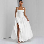 Robe longue corset licou