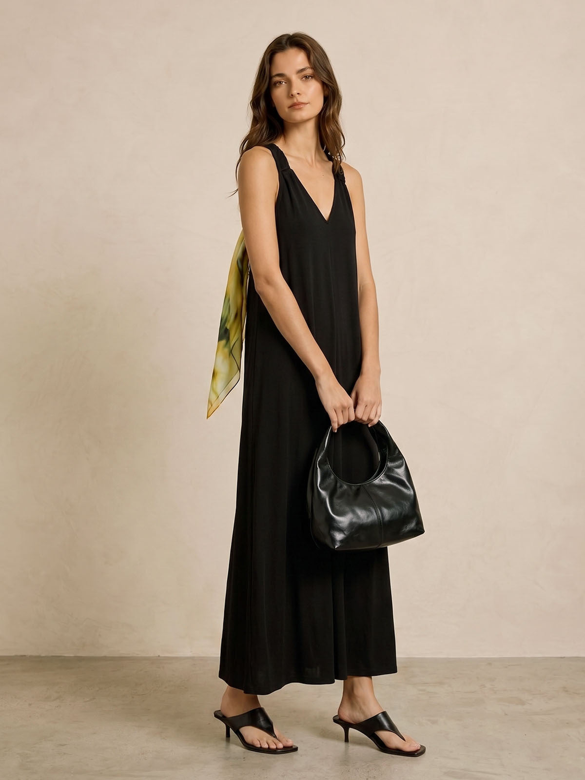 Twist Back Maxi Dress