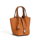 Leather Bucket Bag