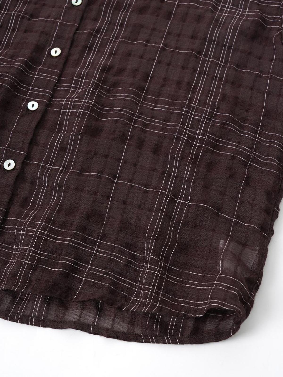 Checked Cotton Shirt