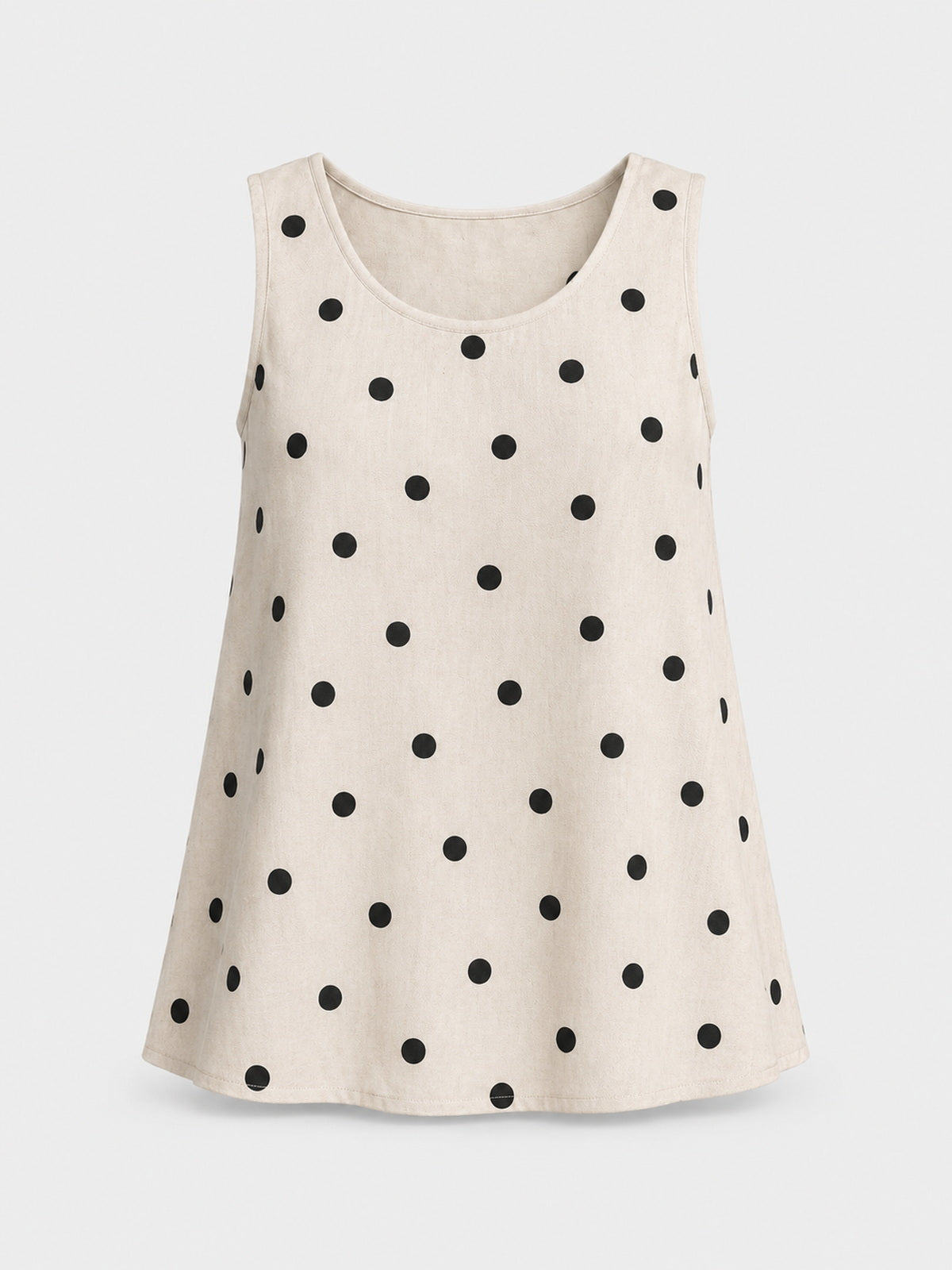 Colorful Polka Dot Linen Set