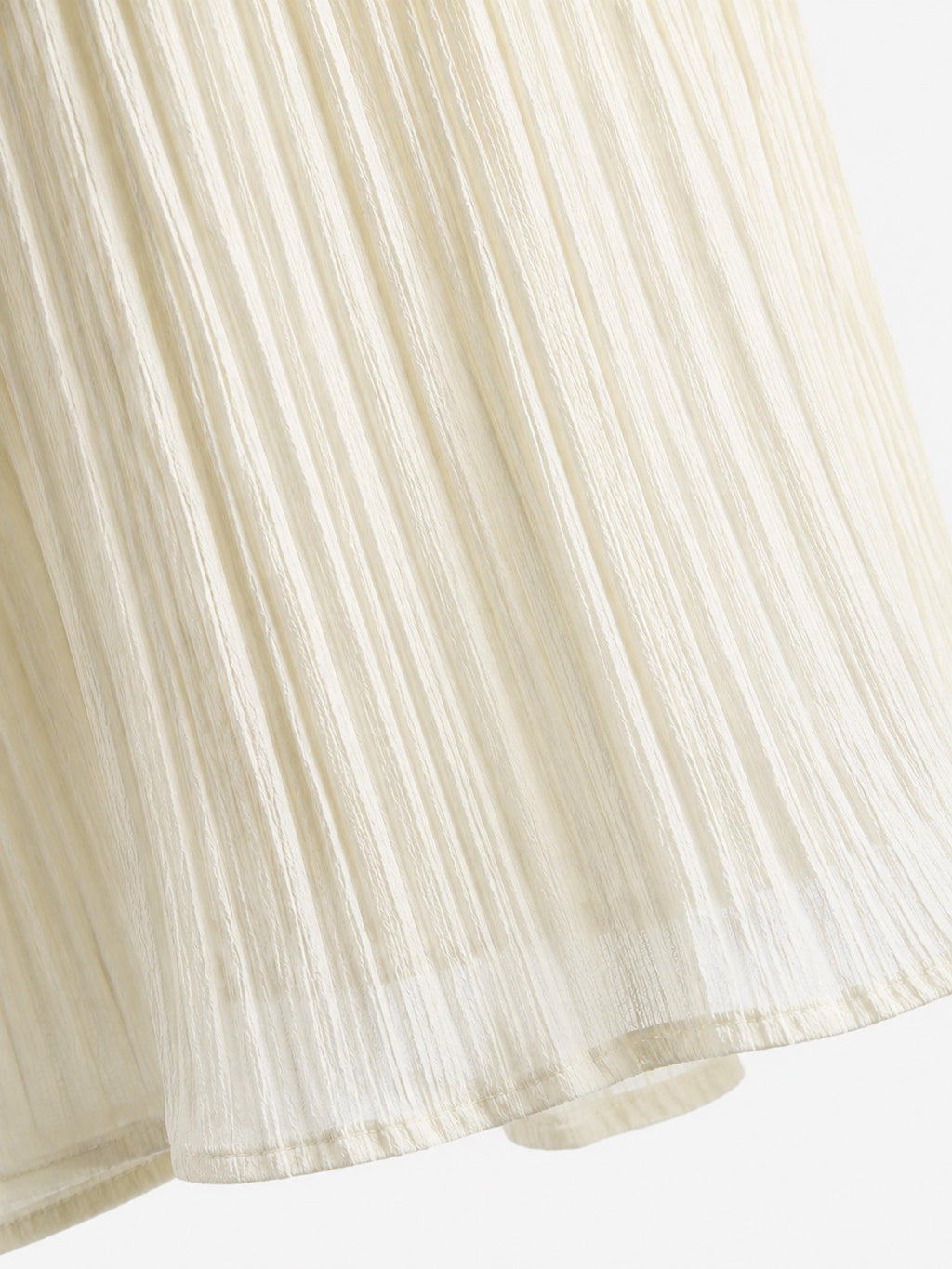 Halter Pleated Maxi Dress – Linen Blend Knotted Back Dress