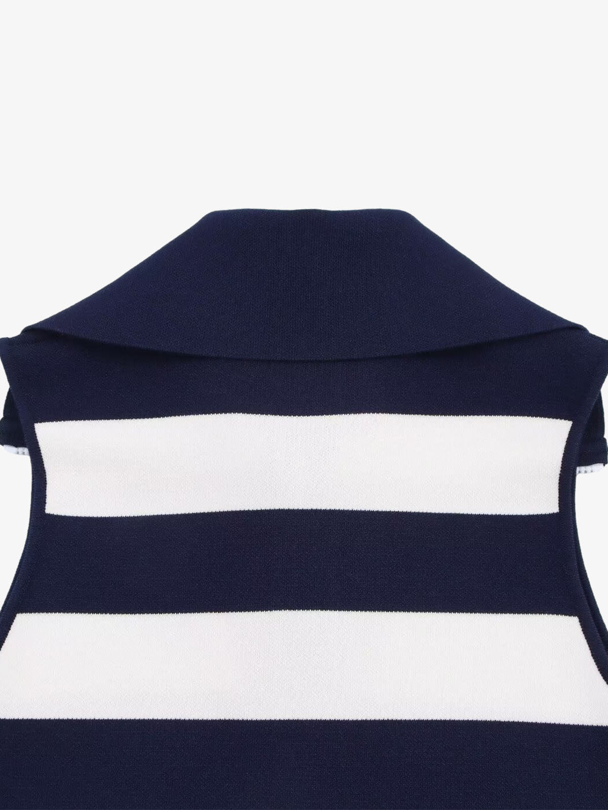 Striped Zip-Up Jacket – Cotton Ribbed Knit Relaxed Fit Casual Sweater Jacket