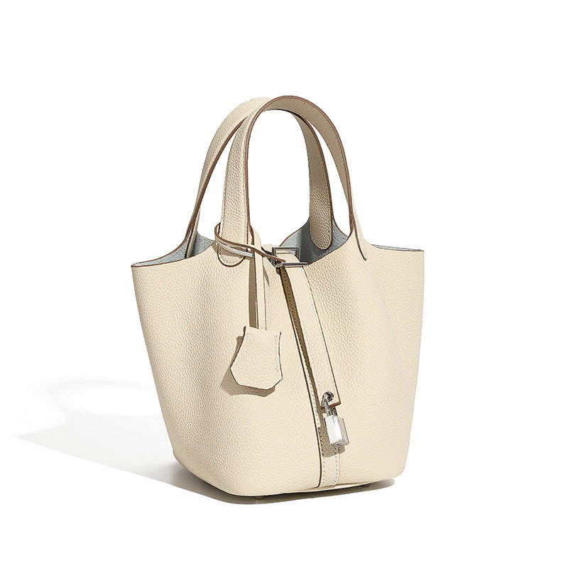 Leather Bucket Bag