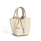 Leather Bucket Bag