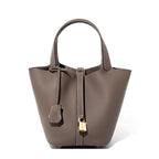 Leather Bucket Bag