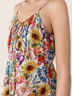 Wildflower Print Cami Maxi Dress