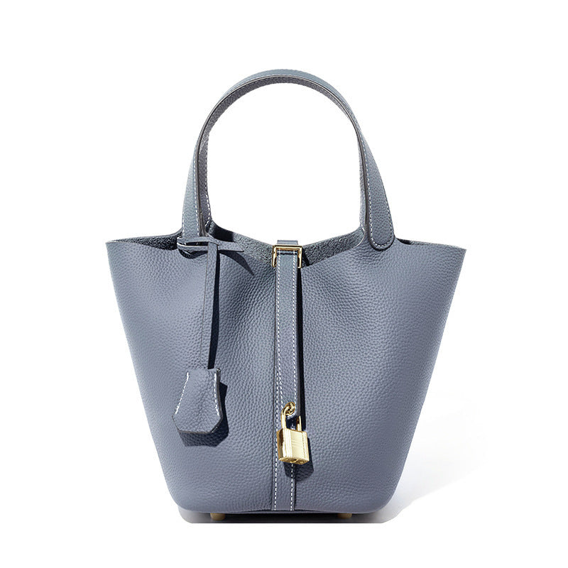 Leather Bucket Bag