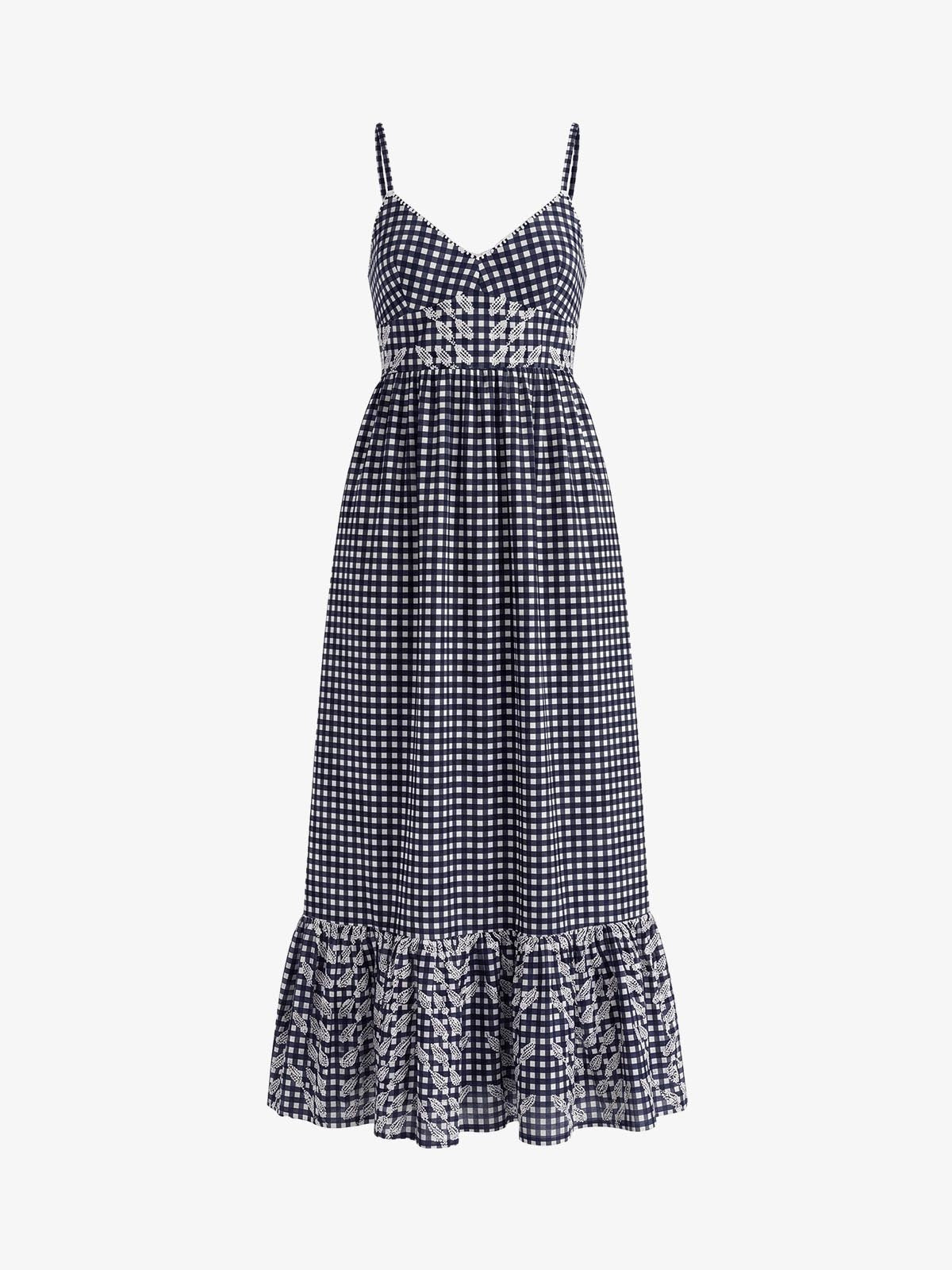 Plaid Print Sundress