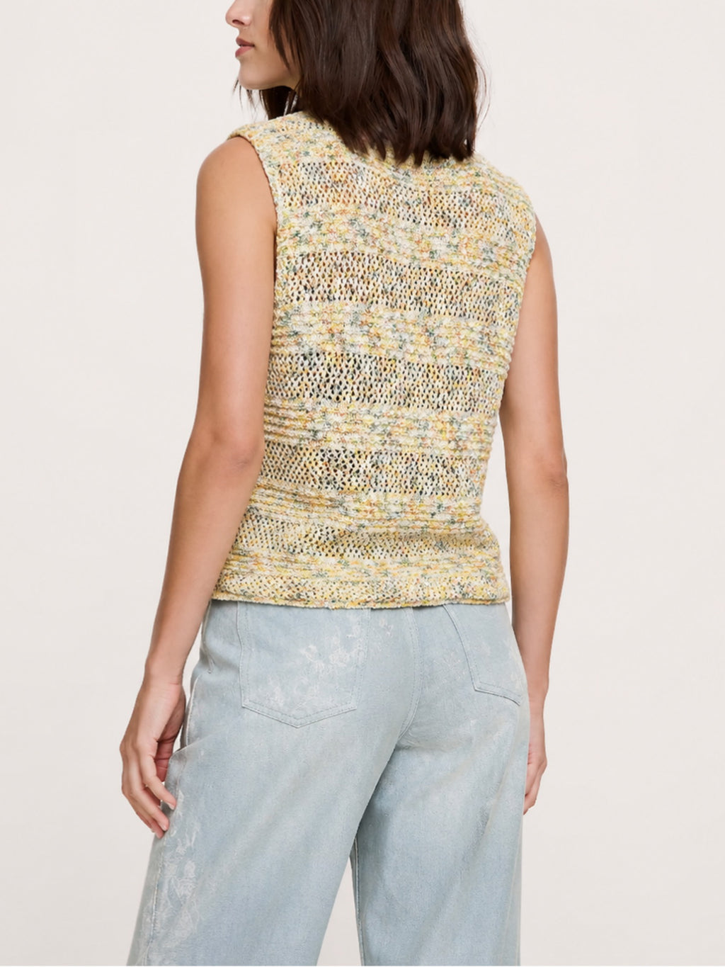 Textured Knit Tie-Waist Top