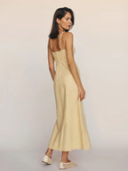 Printed Camisole Midi Dress