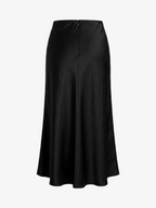 Silky Satin Midi Skirt