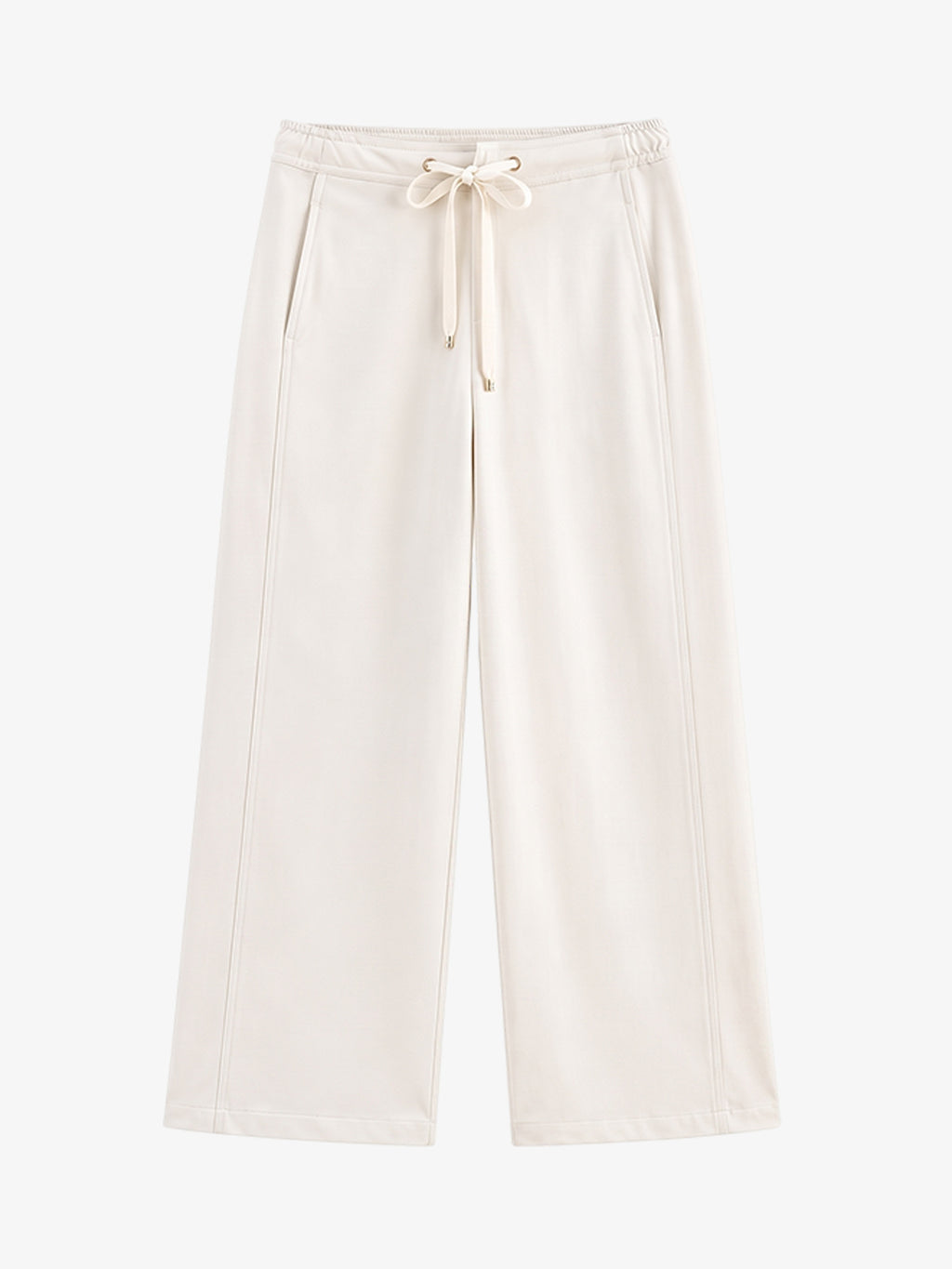 Drawstring Straight Leg Trousers