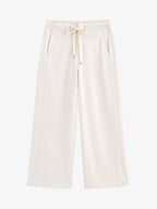 Drawstring Straight Leg Trousers