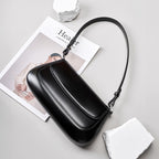 Leather Saddle Shoulder Bag
