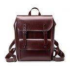 Cowhide Leather Laptop Backpack