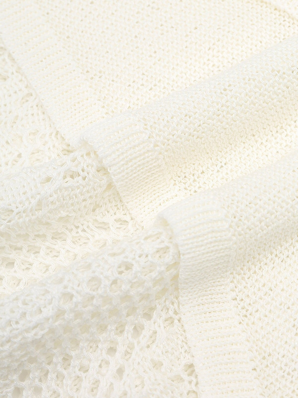 Layered Openwork Linen-Blend Lyocell Knit Tank