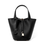 Leather Bucket Bag