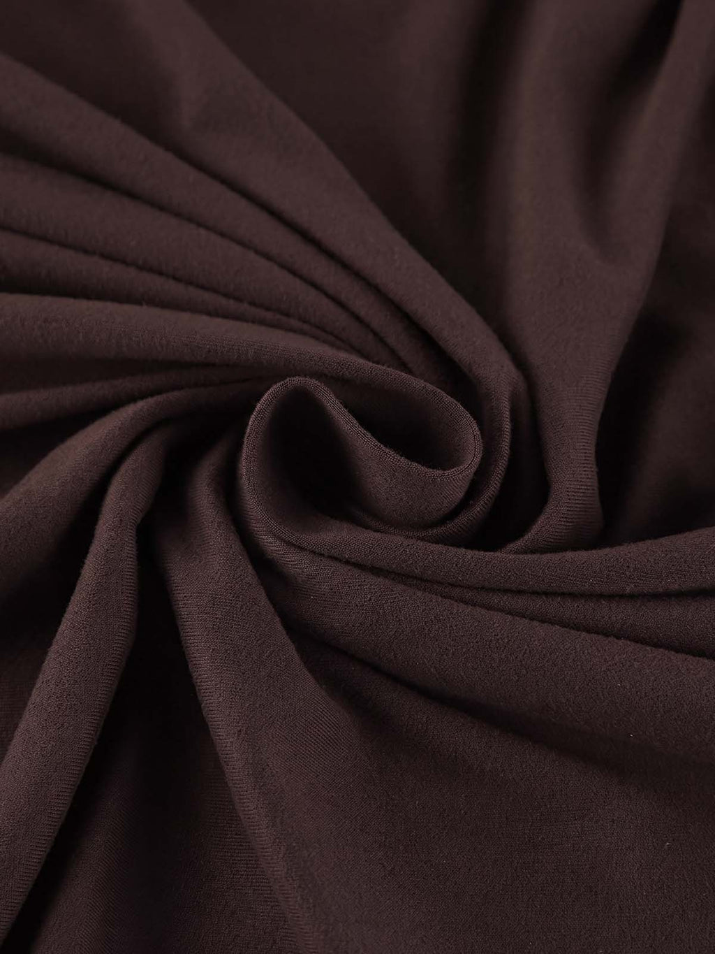 Ruched Draped Long-Sleeve Maxi Dress