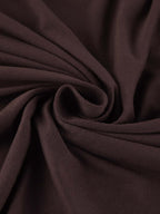 Ruched Draped Long-Sleeve Maxi Dress