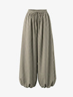 Pantalon Harem Taille Haute Vichy