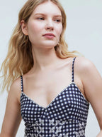 Plaid Print Sundress