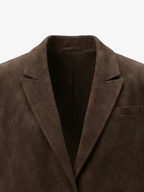 Vintage Oversized Suede Blazer