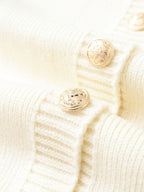 Cardigan Style Knit Mini Dress