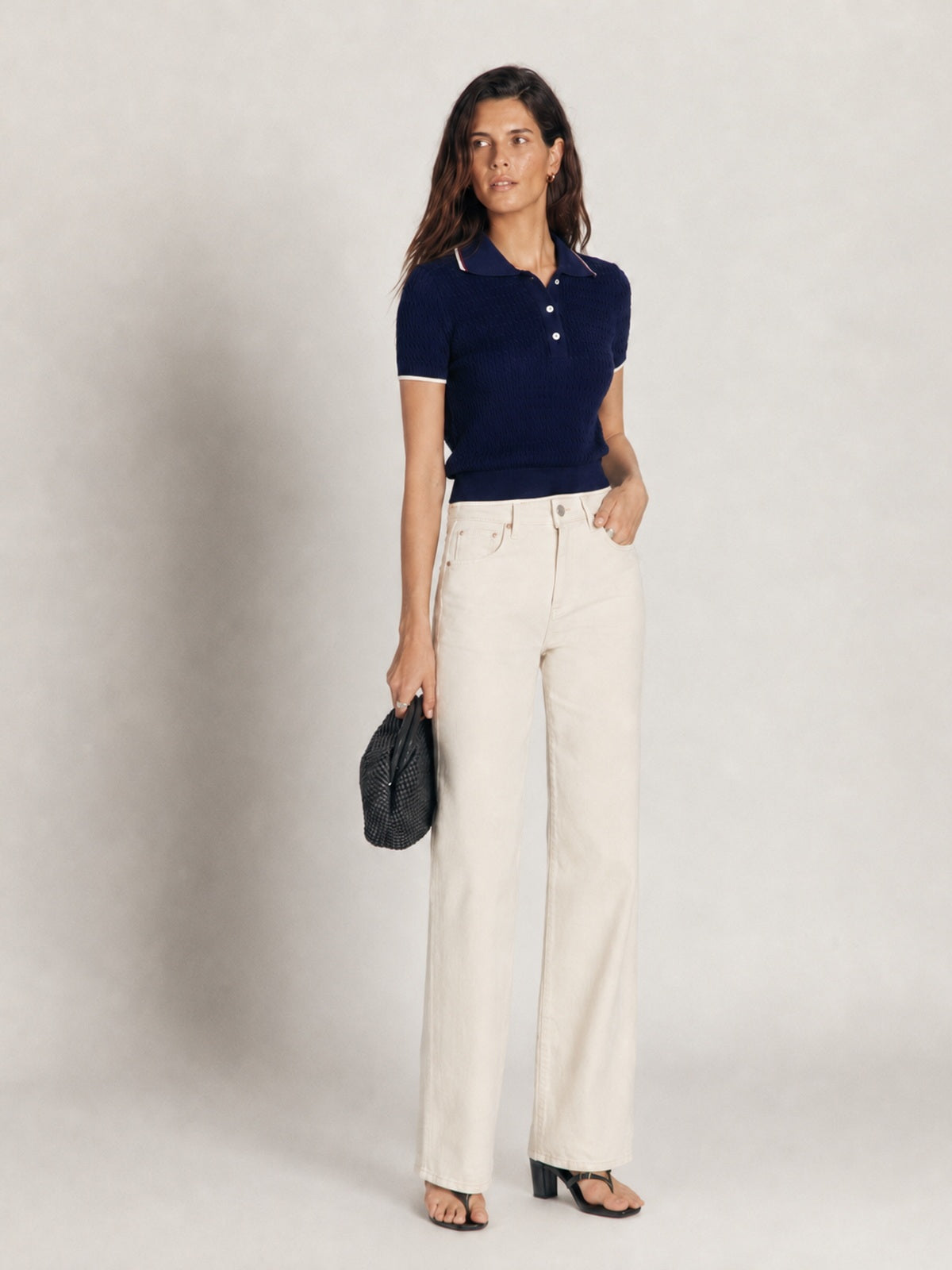 High-Rise Wide-Leg Jeans