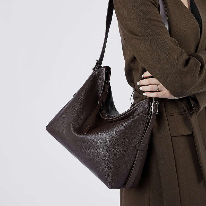 Soft Leather Tote Bag