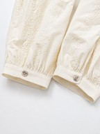 Romantic Embroidered Lace Blouse