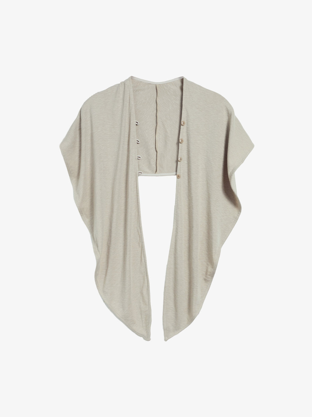 Tie-Front Shawl & Tank Knit Set