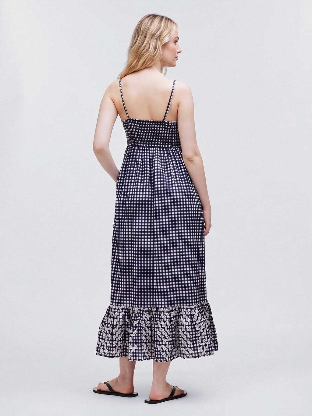 Plaid Print Sundress