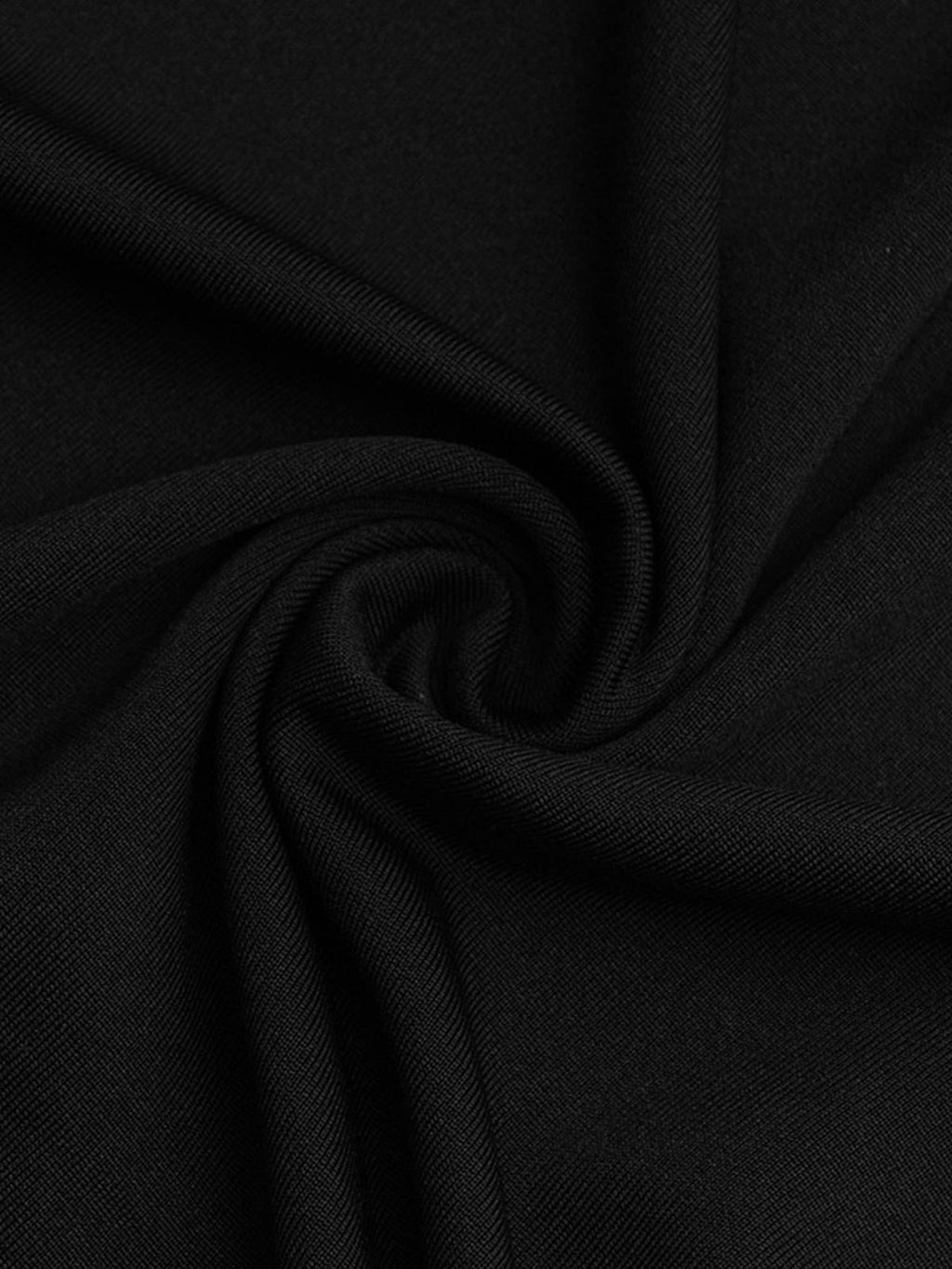 Contrast Trim Knit Midi Dress