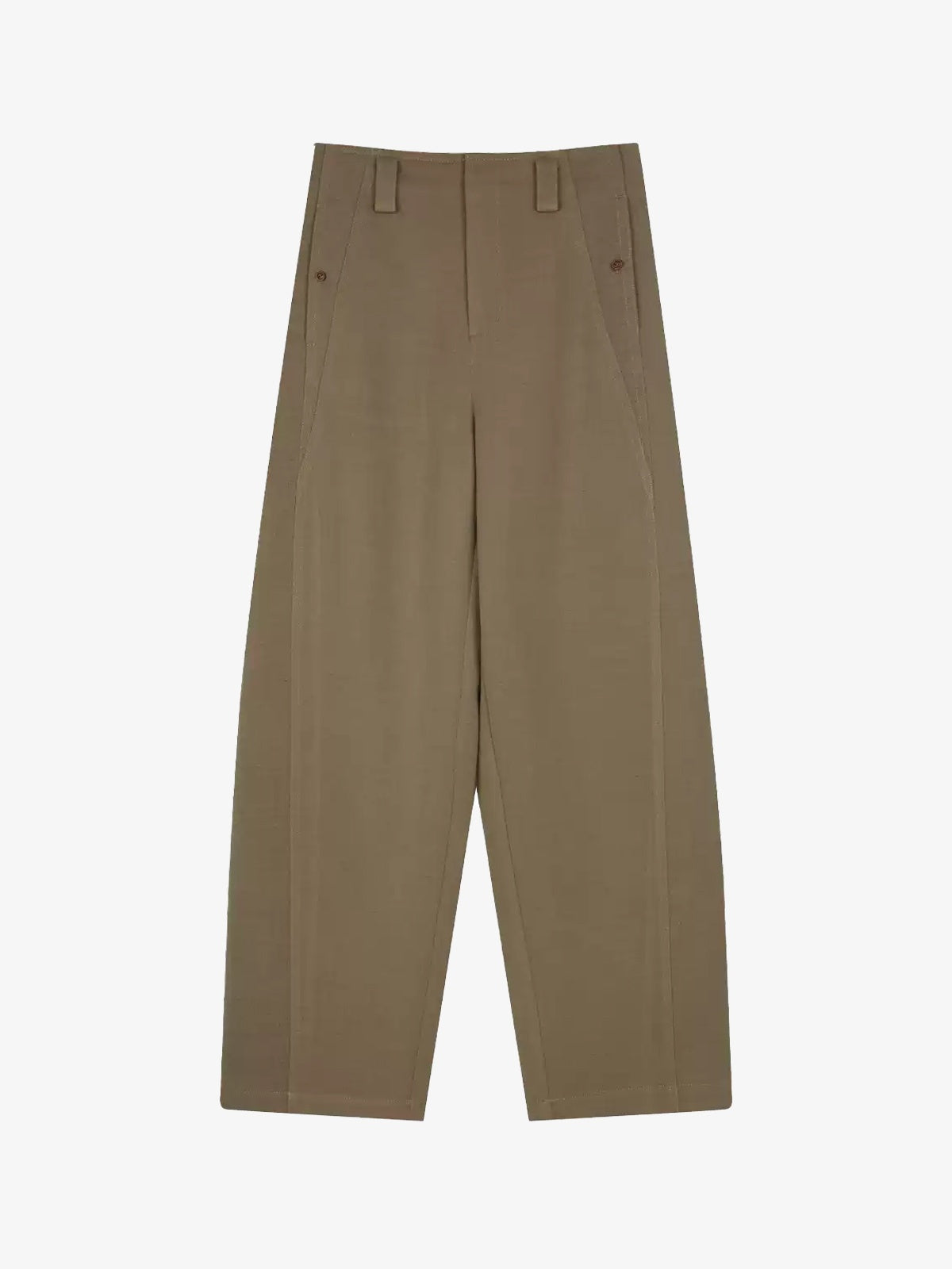 Barrel-Leg Trousers