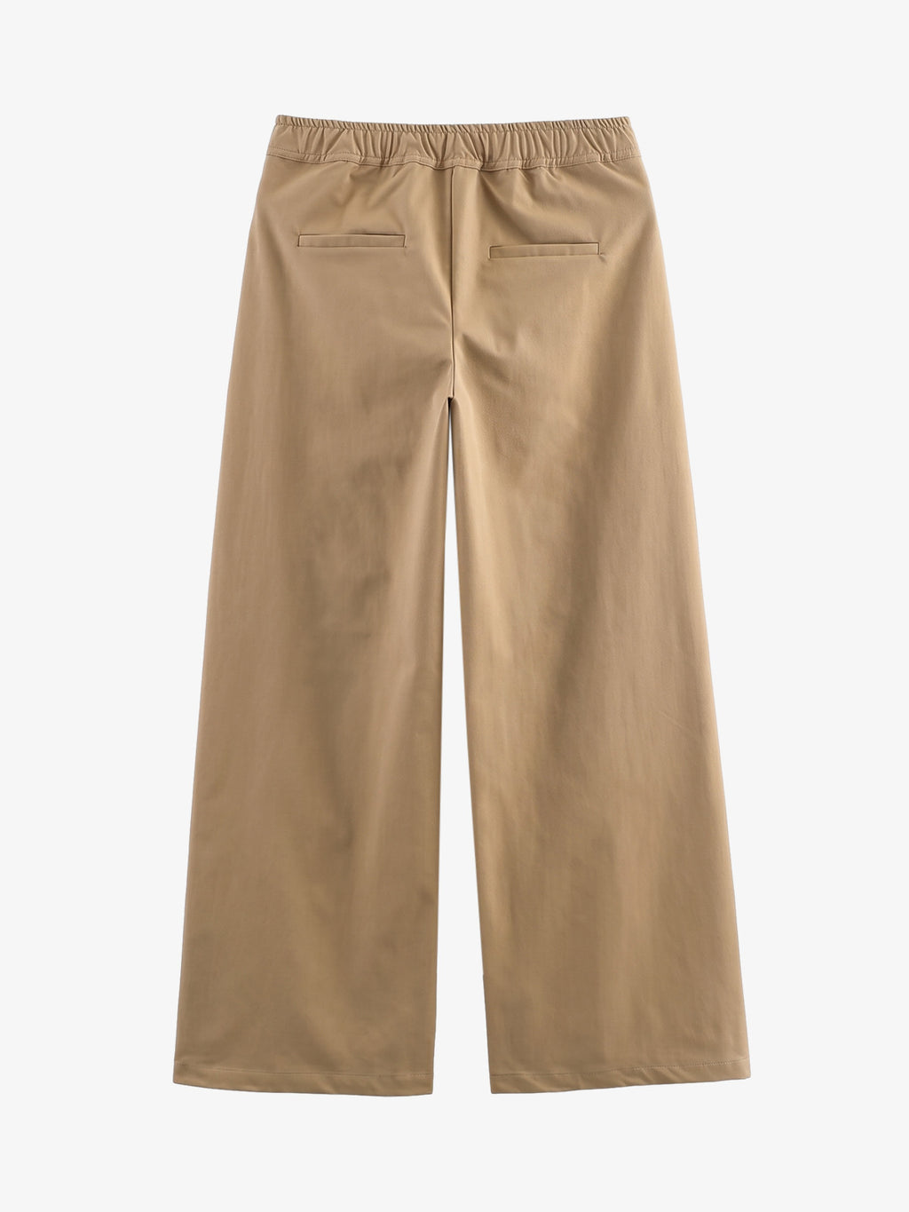 Drawstring Straight Leg Trousers