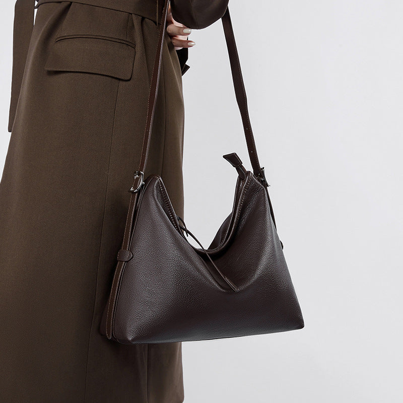 Soft Leather Tote Bag