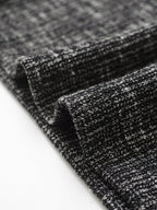 Textured Knit Vest Wide Leg Set