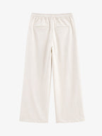Drawstring Straight Leg Trousers