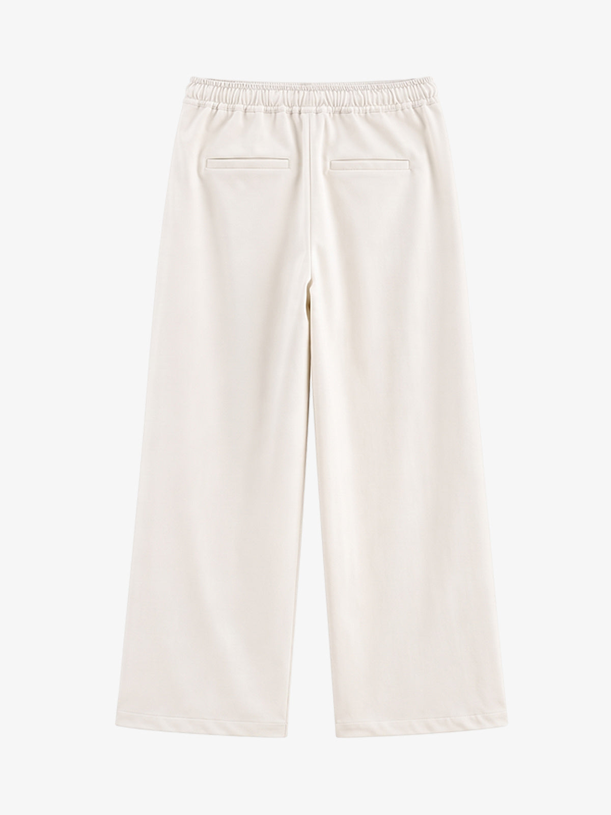 Drawstring Straight Leg Trousers