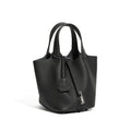 Silver Buckle Black